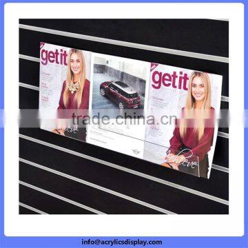 New products high technology store display fixture acrylic shelf