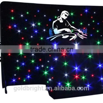 2015 Size 2*3m+1*2m RGB led curtain lights,rgbw led starcloth,led star curtain