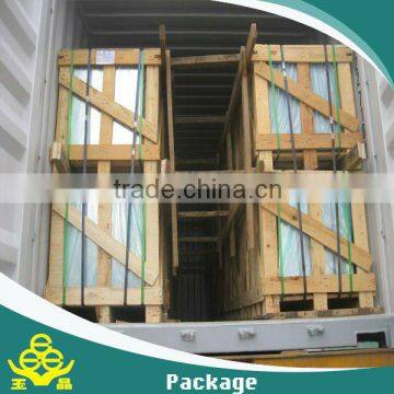 low price glass sheet rectangular glass panel 2440*1830 standard size