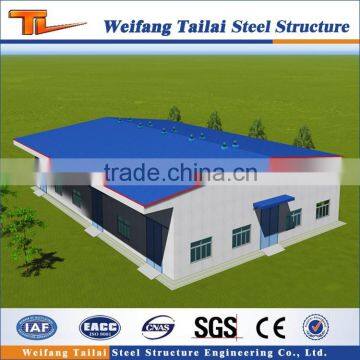 designed steel structure warehouse drawings