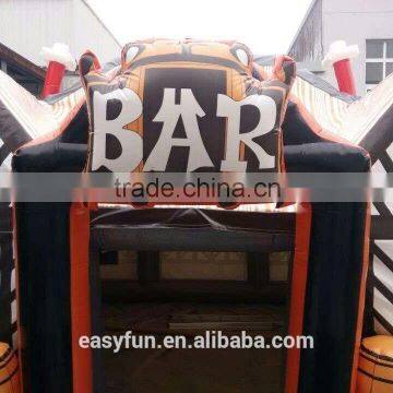 2016 New design British style portable inflatable house bar tent, large inflatable beer tent/inflatable party pub