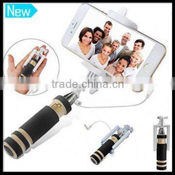 The Smallest Hot Improved Sale Aluminum Selfie Stick Selling 2016