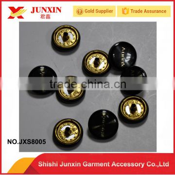 Fashion quality metal coat buttons garments buttons