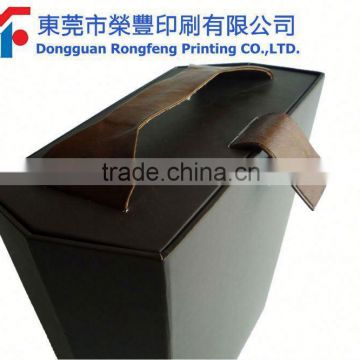 2014 style Simple design cube folding gift boxes