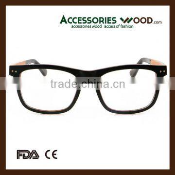 High Quality Detachable Wood Sunglasses Frame Optical Glasses Frame