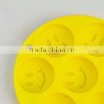 Smile Face Silicone Cake Mold/silicone Lace Molds for Cake Decorating photo-3