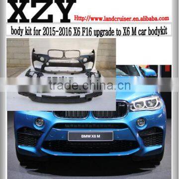 2015-2016 X6 F16 upgrade to X6 M car bidykit