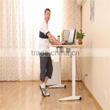 MDF sit stand computer desk