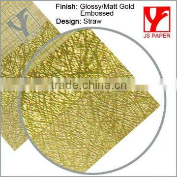 cheap price aluminium foil embossed paper