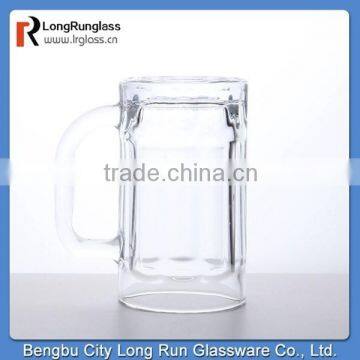 LongRun Barware Glass Draft Beer Mug With Handle Manufacturer photo-3