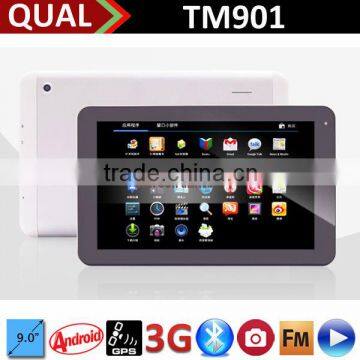 9 inch tablet with webcams MTK8312 Bluetooth FM GPS Full Function Android 4.4 B