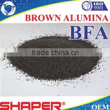 emery sand /brwon fused alumina/BFA/A for abrasives