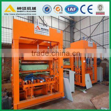 Hydraulic Automatic QTY8-15 dry ash brick machine