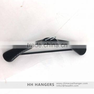 High Quality Black Plastic Suit Hanger With Pant Bar photo-5