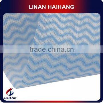 China wholesale high quality spunlace meshed, spunlace nonwoven roll wipes