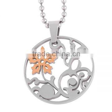 SRP0005 Alibaba China Magnetic Pendant Flower Of Life Pendant Necklace Stainless Steel Pendant