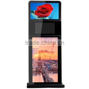 50" 3 Screens Wifi LCD Interactive Kiosk