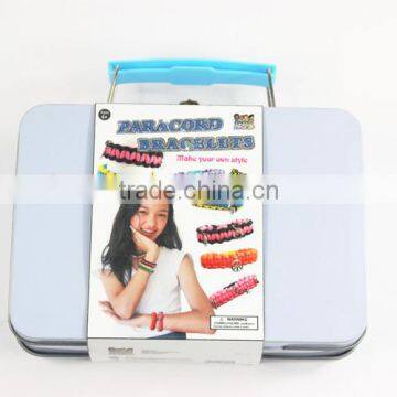 DIY Toy Girl Paracord Bracelets jewelry kit