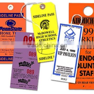 wholesell fashion cheap Price paper hang Tags For warning