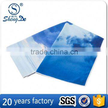 2016 Microfiber Towel Fabric Roll, Yoga Towel Non Slip, Custom Logo Yoga Towel