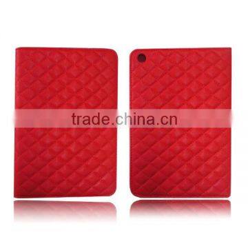 Red elegant Leather Case for ipadmini