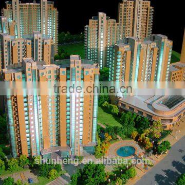 Model Scale Maker for Apartment House Construction Building Model