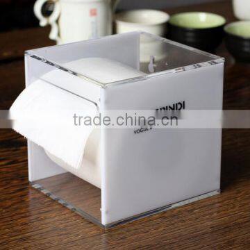 hot sale acrylic tissue box for toilet