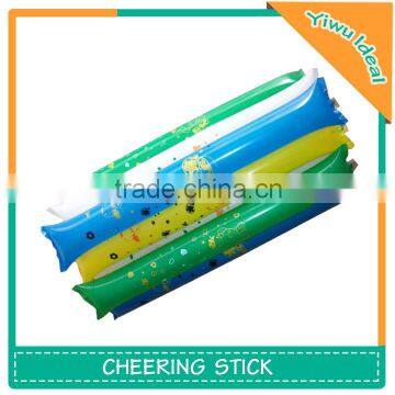 Custom PE Thunder Balloon Stick Inflatable Cheer Clapper