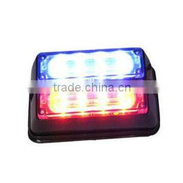 8 LED GRILL LIGHT BEACON EMERGENCY WARNING FLASHING LIGHT 12V/24V LINEAR Warning Strobe Lighthead LTDG2-41B photo-2