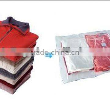 60*80cm small vacuum organizer bag for clothes,socks,underware,towel