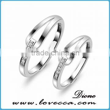 Fashion Jewelry 925 Silver Ring CZ Silver Ring With Wholesale Price