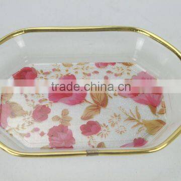 plastic transparent tray