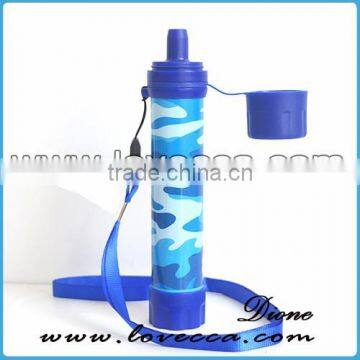 Work 1500L personal straw water filter with outdoor water filter