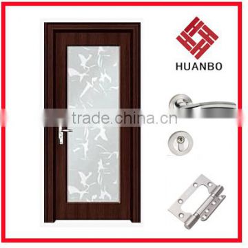 Hot sale interior pvc coated wooden home door