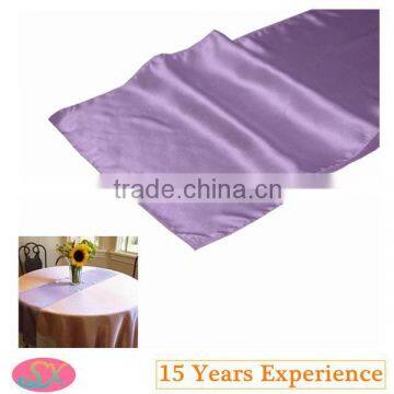 China supplier Low price Silk burlap table runner