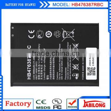 Compatible huawei battery HB476387RBC work on for Huawei Honor 3X G750-U00 T01 B199 cellphone battery