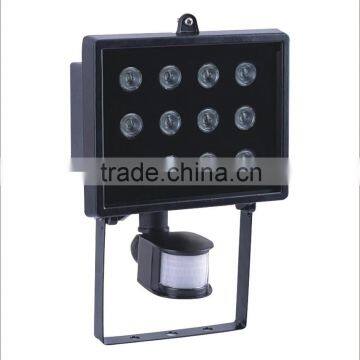 led lawn light with sensor 12w