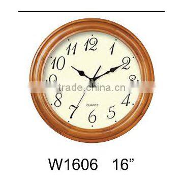 16 Inches Home Decrator Wood Art Wall Clock photo-4