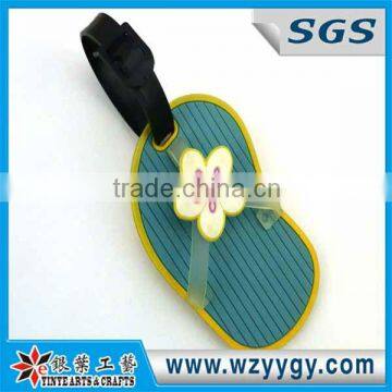 luggage tag in slippers shape for souvenir