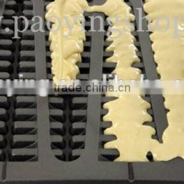 4pcs Commercial Use Non-stick 110v 220v Electric Lolly Waffle Maker photo-5