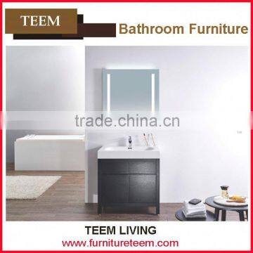 hot sales new design vanities manufacturer high end design soild wood american style bathroom cabinet