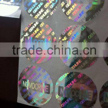 original authentic hologram sticker