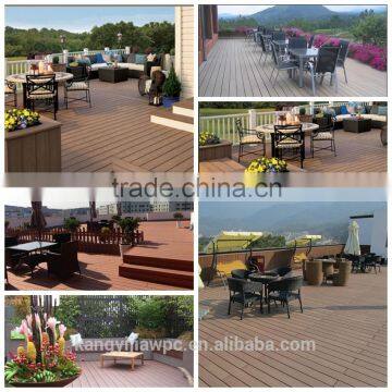 Waterproof Patio Outdoor High-quality Good Price Hollow Groove Wood Plastic Composite Decking Wpc photo-6