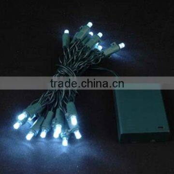 55mm cool white led string light with battery operated led light