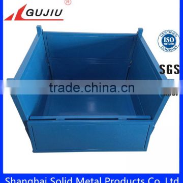 stackable metal crates for heavy duty industrial