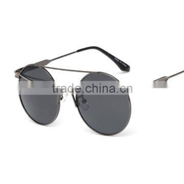 Good Price and High Quality Alloy Frame Round Fashion Sunglasses for Woman photo-3