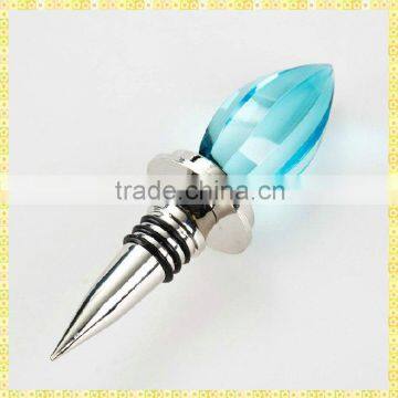 Personalized Glass Novelty Wine Bottle Stopper For Business Gifts