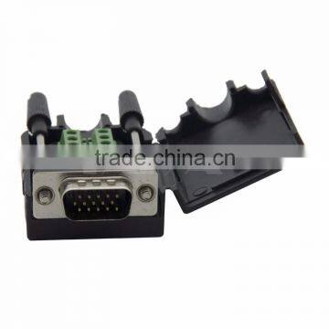 3+6 VGA DB15 Male Connector With Backside Screw Connection photo-2