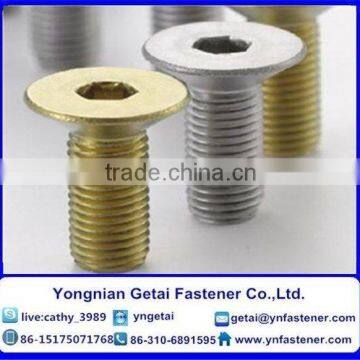 Hexagon Socket Countersunk/Round/Head Cap Screws