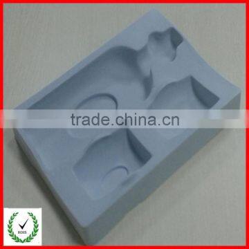 Vacuum Flocking Wine Carrier Tray photo-3